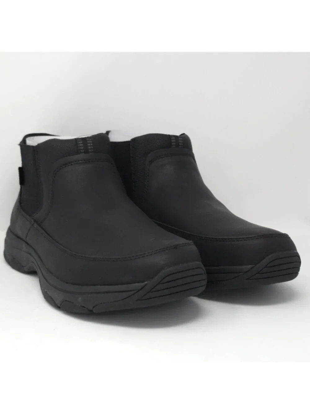 Nunn Bush Mens Excavate MTS Black Chelsea Boots 12W BHFO 8769